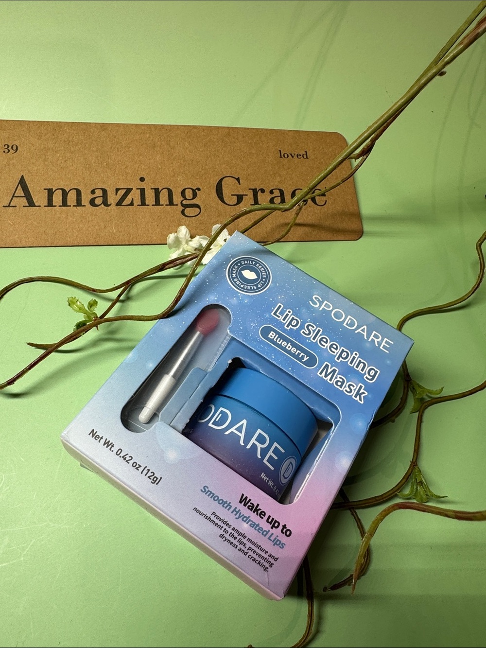 Blueberry Lip Sleeping Mask - Blue Overnight Hydration